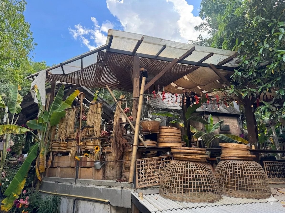 Baan Kang Wat craft stalls