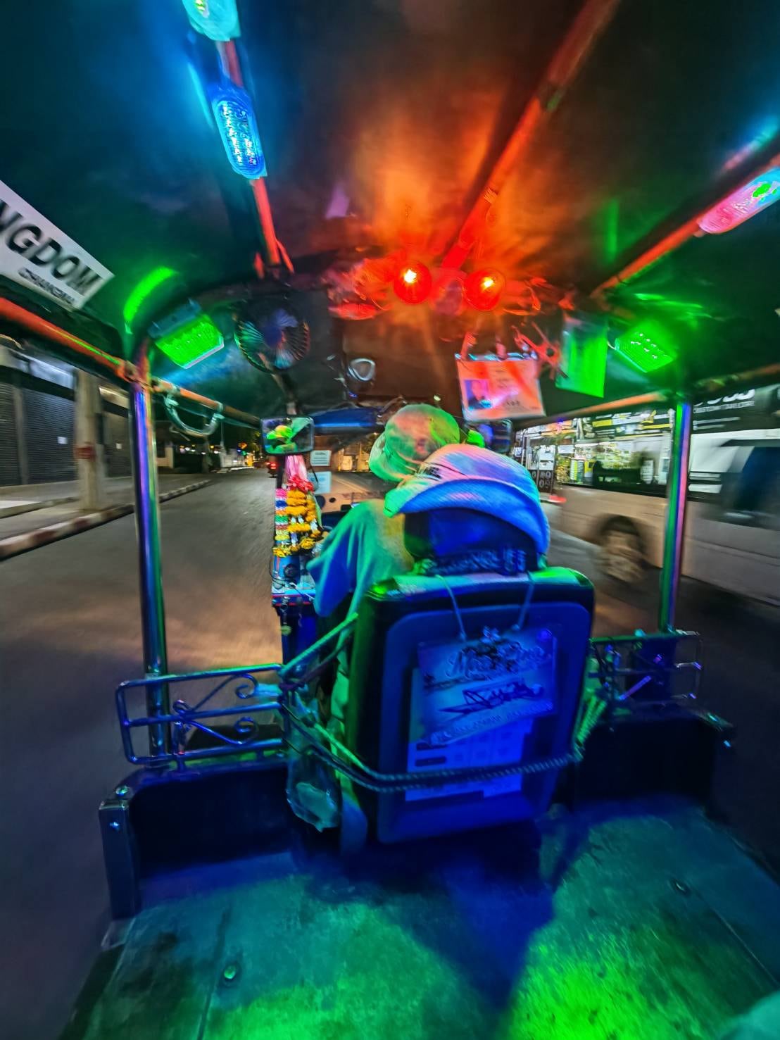 Street Food & Tuk-Tuk — riding through Chiang Mai by night